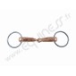 Loose ring copper hollow mouth