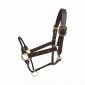 Leather rope halter