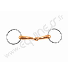 Loose ring copper hollow mouth
