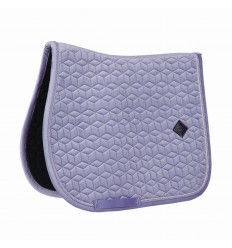 Saddle pad velvet orange